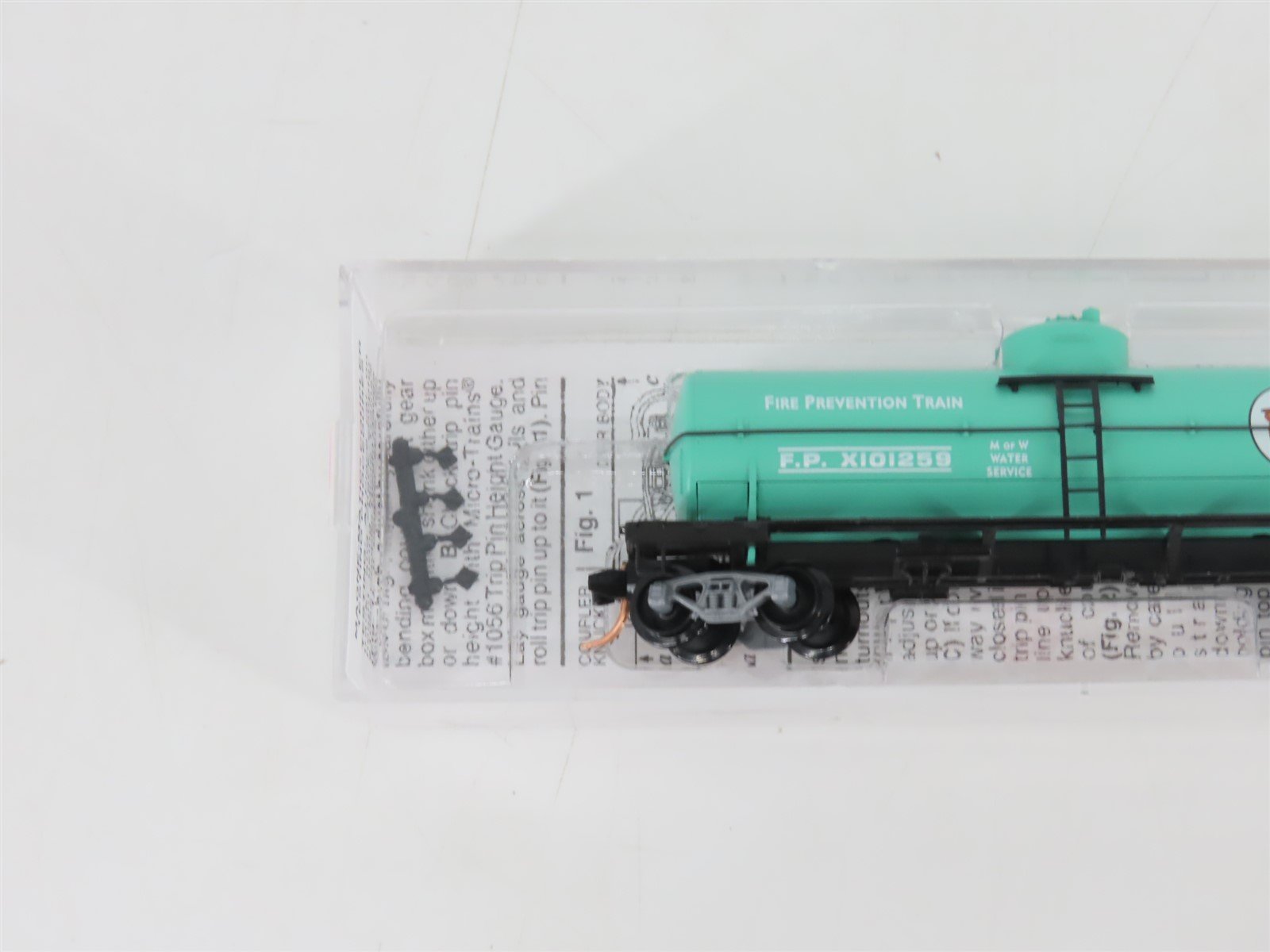 N Scale Micro-Trains MTL 65540 FP MW Smokey Bear Single Dome Tank Car #X101259
