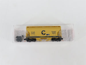 N Scale Micro-Trains MTL 92160 C&O Chessie System 2-Bay Centerflow Hopper 605527