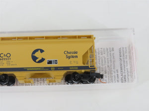 N Scale Micro-Trains MTL 92160 C&O Chessie System 2-Bay Centerflow Hopper 605527