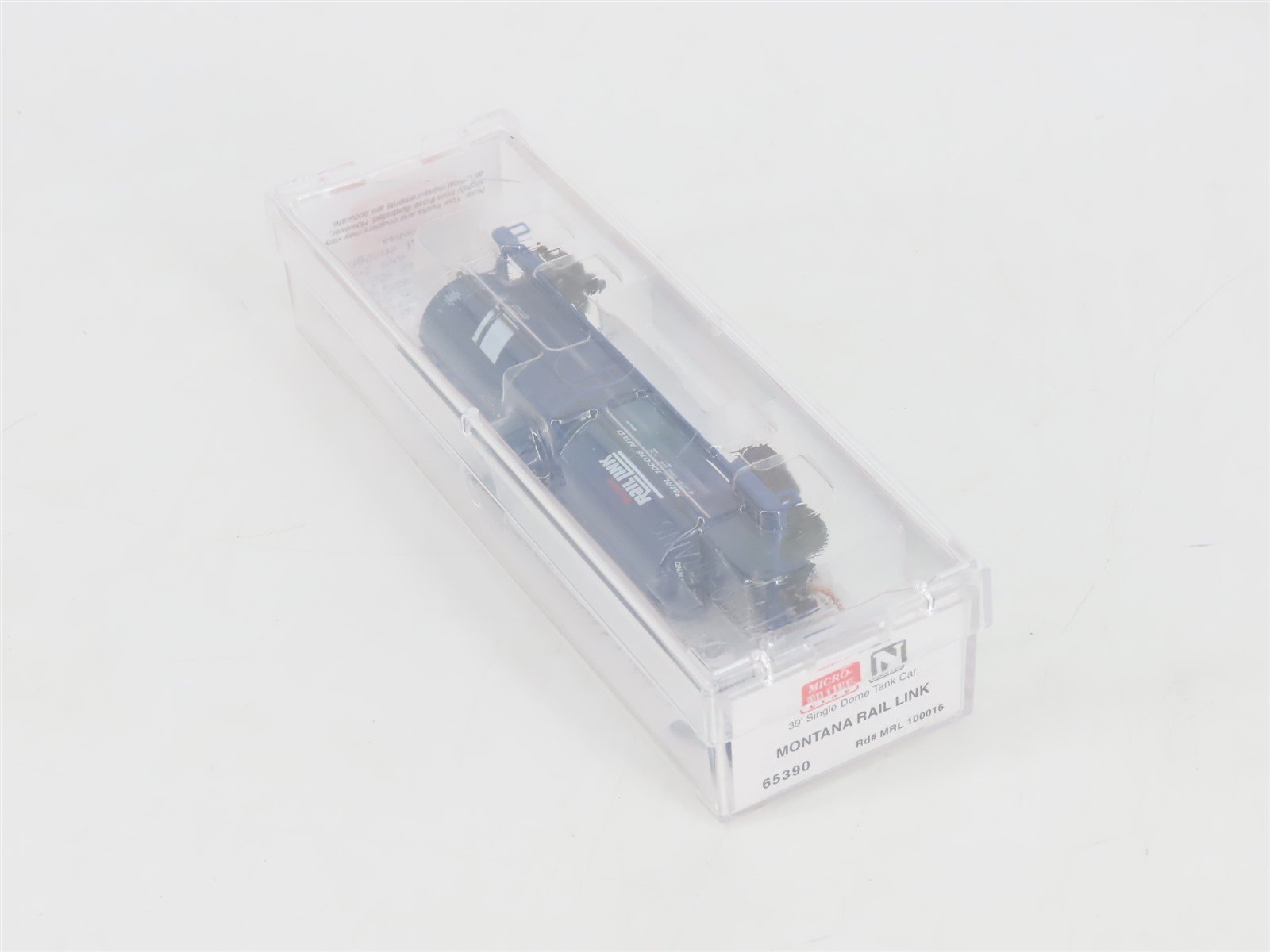 N Scale Micro-Trains MTL 65390 MRL Montana Rail Link Single Dome Tank Car 100016