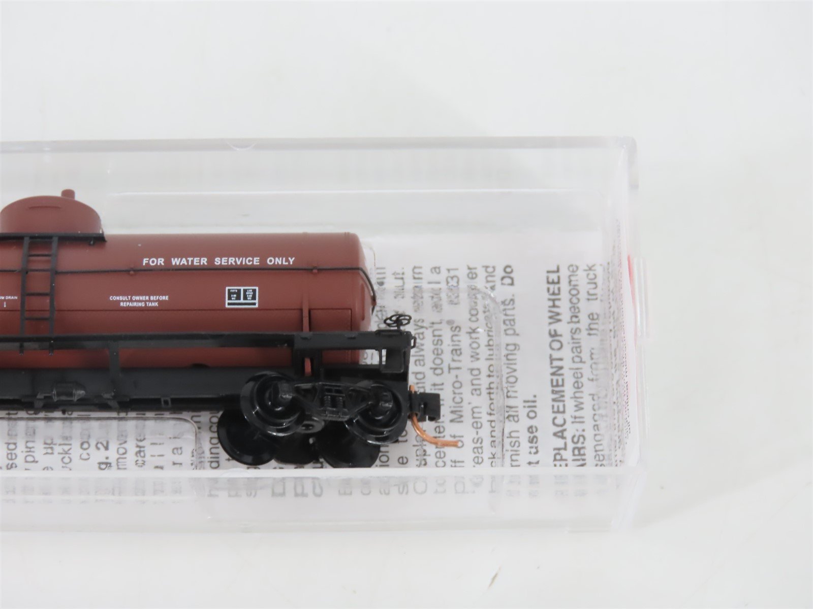 N Scale Micro-Trains MTL 65280 MILW Milwaukee Road Single Dome Tank Car #908318