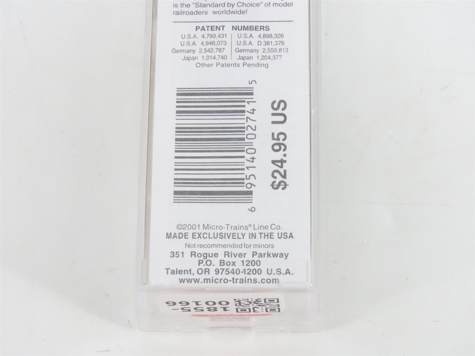 N Scale Micro-Trains MTL 65510 HFC Hershey Syrup 39' Single Dome Tank Car #3011