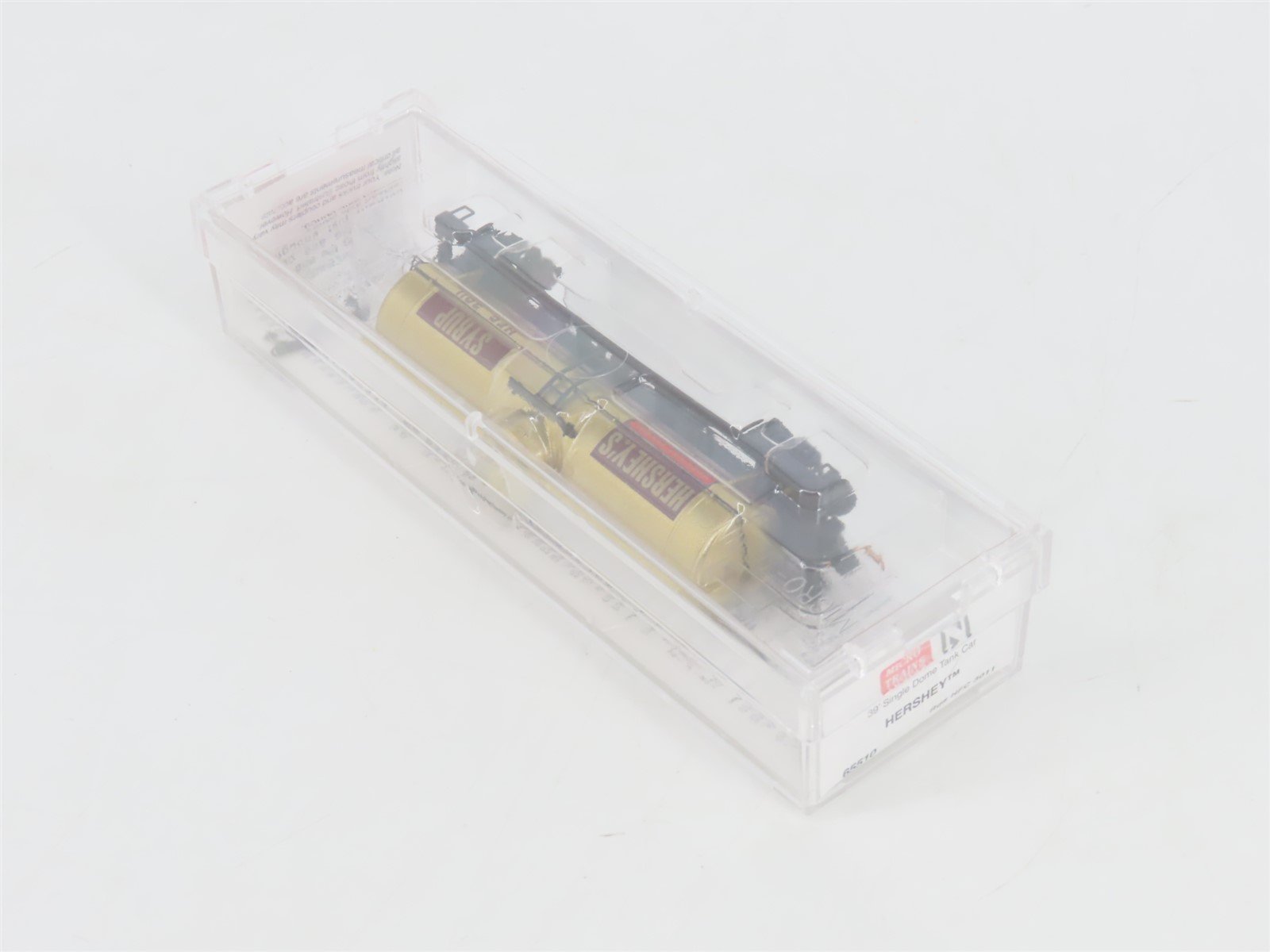 N Scale Micro-Trains MTL 65510 HFC Hershey Syrup 39' Single Dome Tank Car #3011