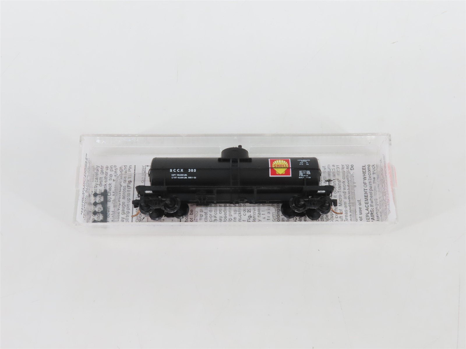 N Scale Micro-Trains MTL 65520 SCCX Shell 39' Single Dome Tank Car #305