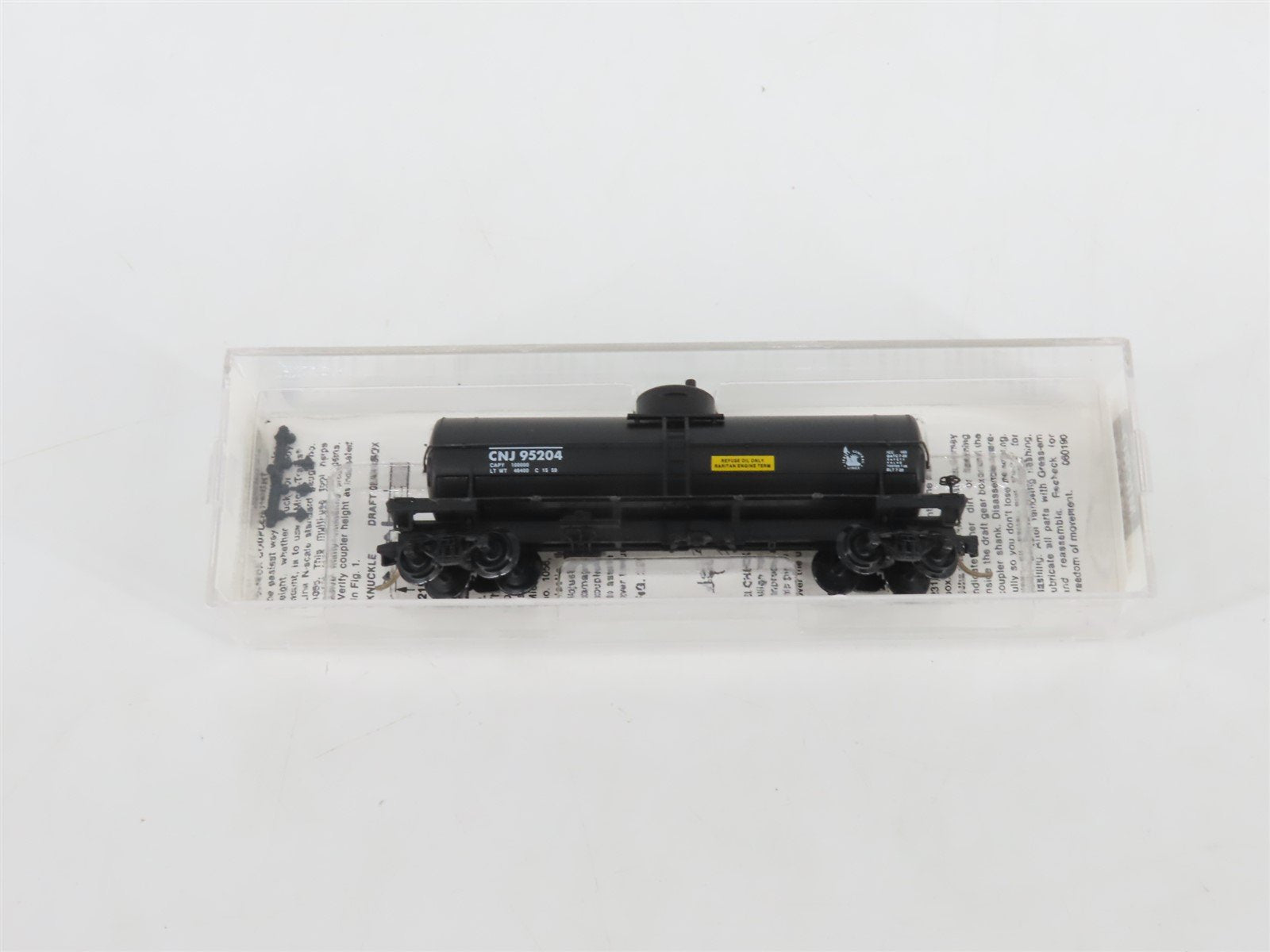 N Scale Micro-Trains MTL 65290 CNJ Jersey Central 39' Single Dome Tank Car 95240