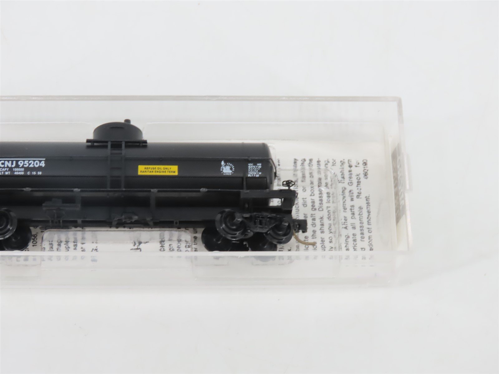 N Scale Micro-Trains MTL 65290 CNJ Jersey Central 39' Single Dome Tank Car 95240