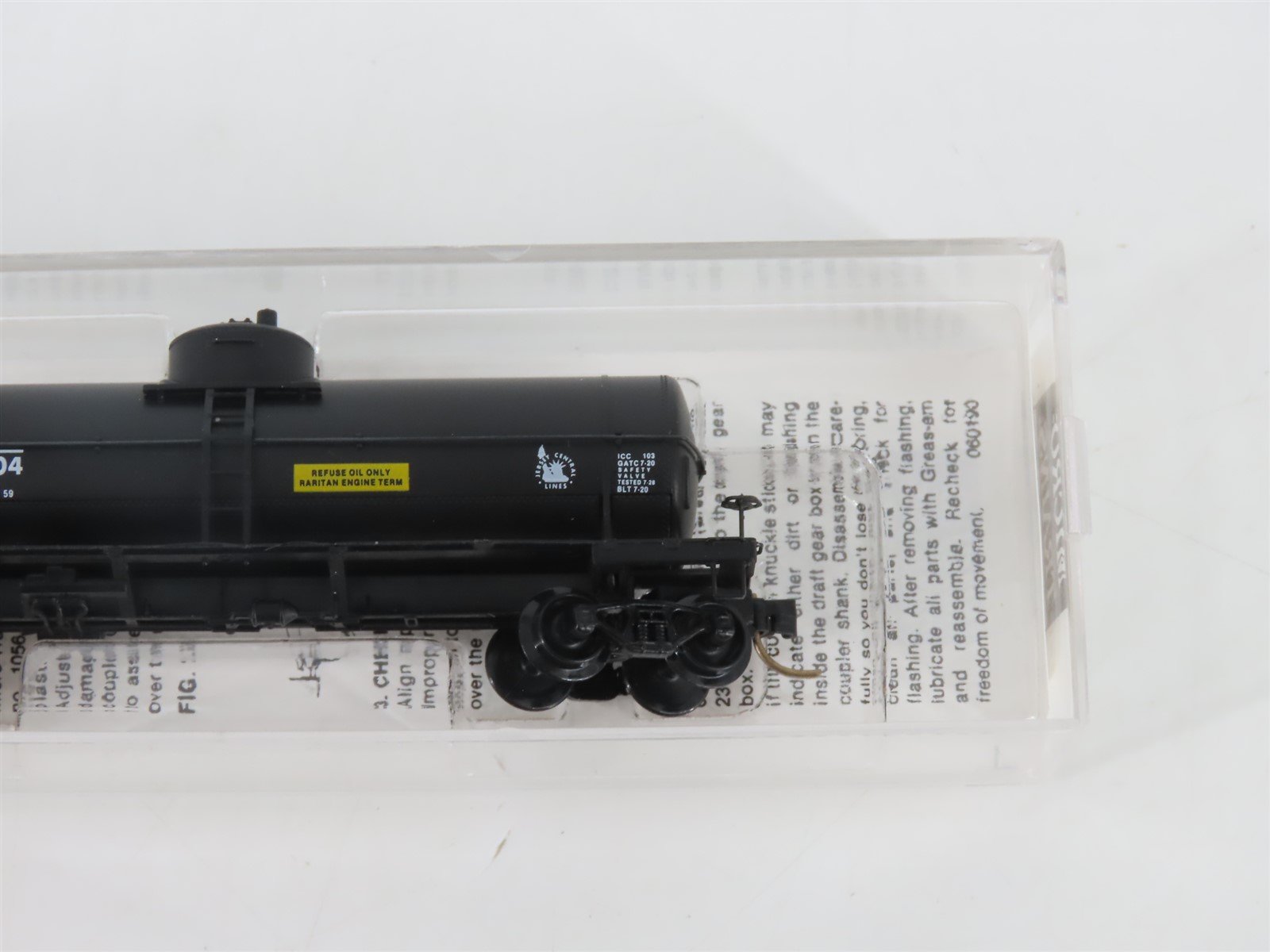 N Scale Micro-Trains MTL 65290 CNJ Jersey Central 39' Single Dome Tank Car 95204