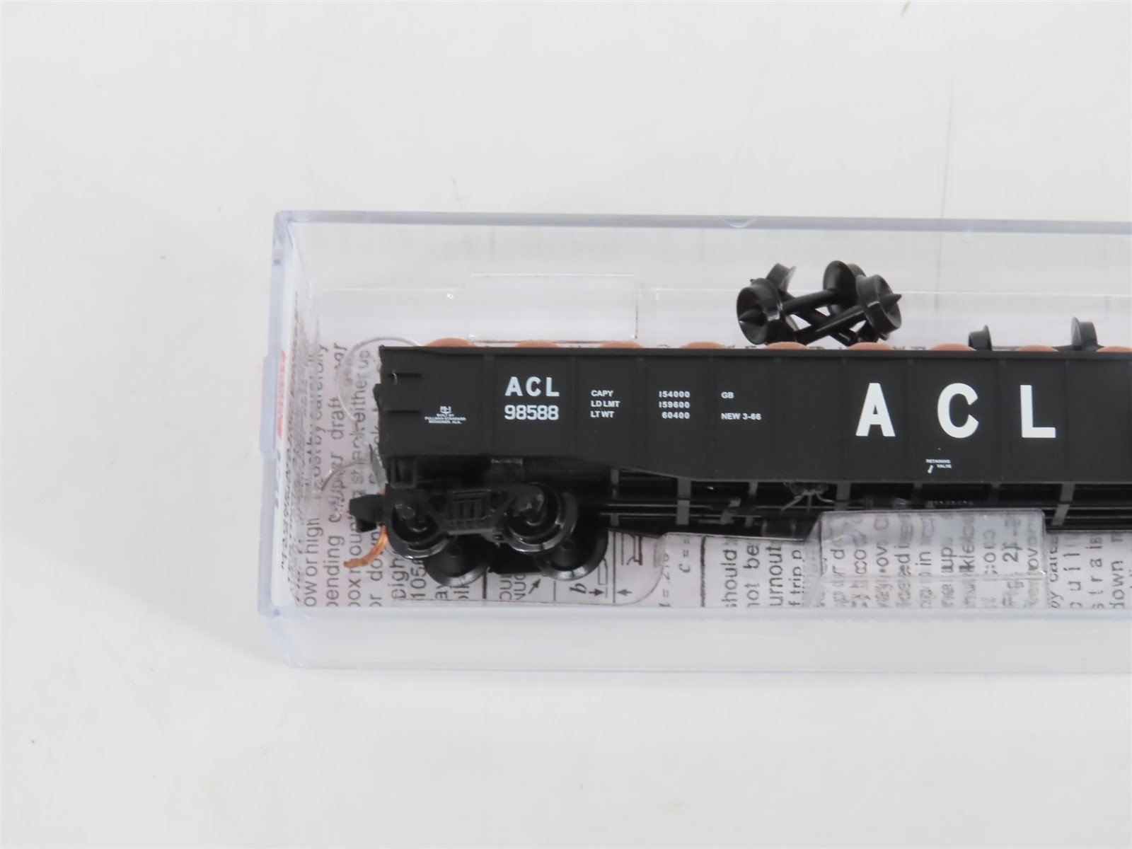 N Micro-Trains MTL 10500560 ACL Atlantic Coast Line 50' Gondola #98588 w/ Load