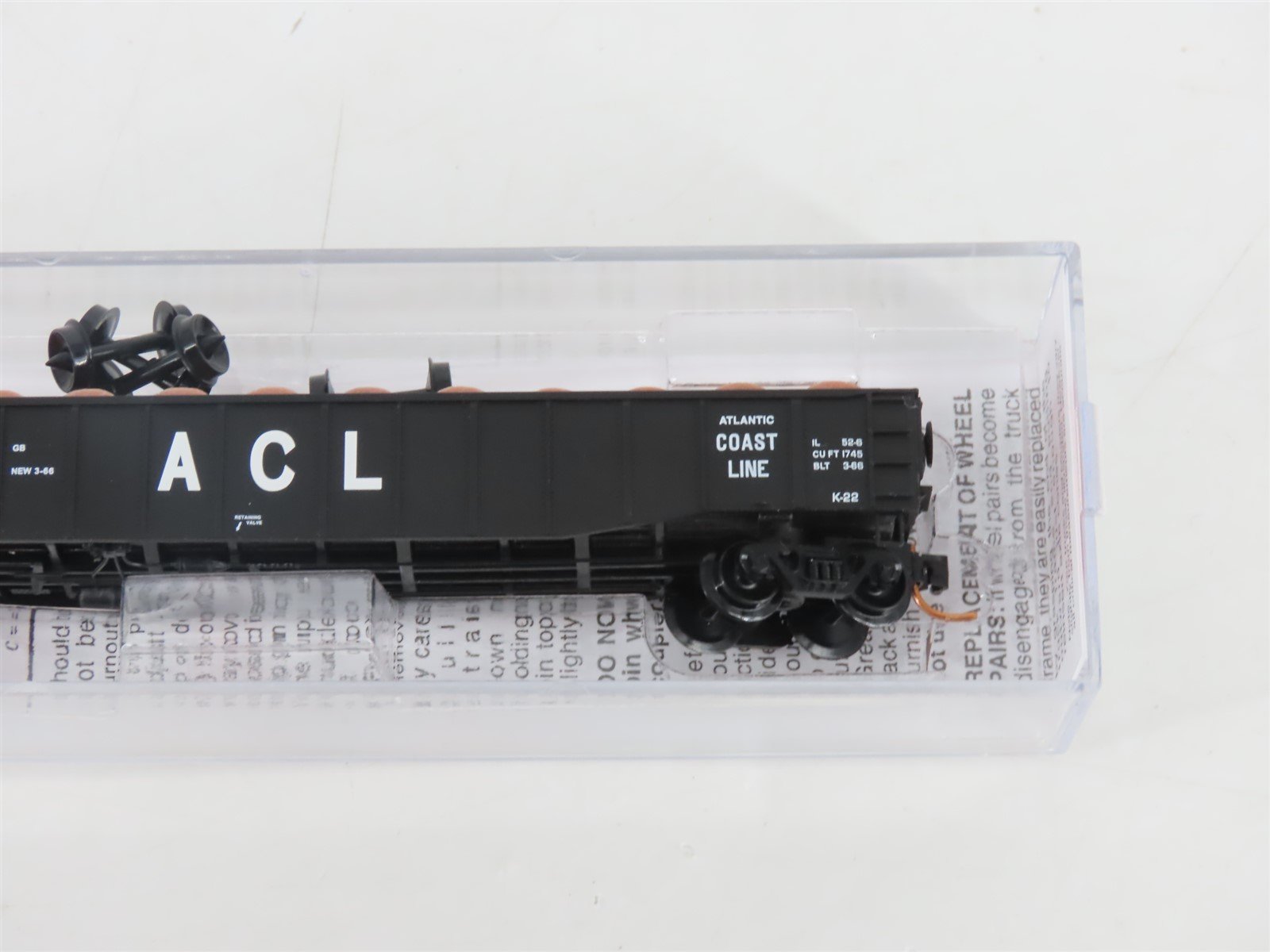 N Micro-Trains MTL 10500560 ACL Atlantic Coast Line 50' Gondola #98588 w/ Load