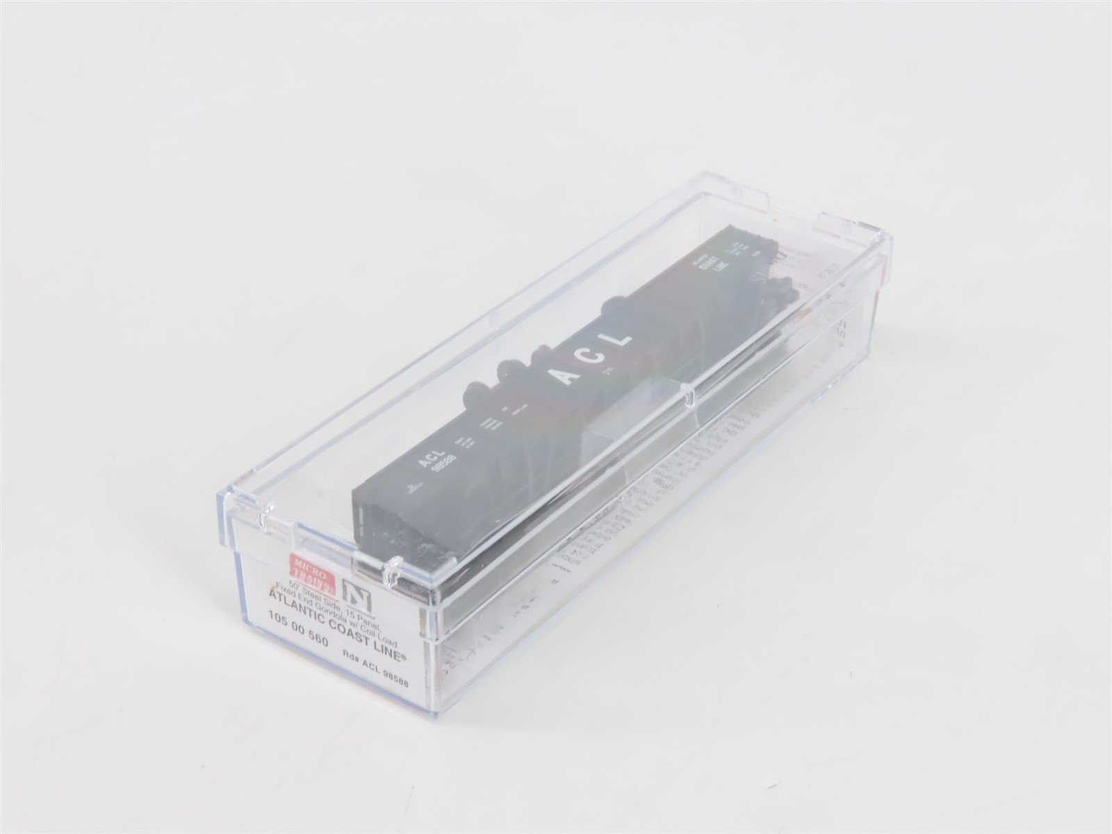 N Micro-Trains MTL 10500560 ACL Atlantic Coast Line 50' Gondola #98588 w/ Load