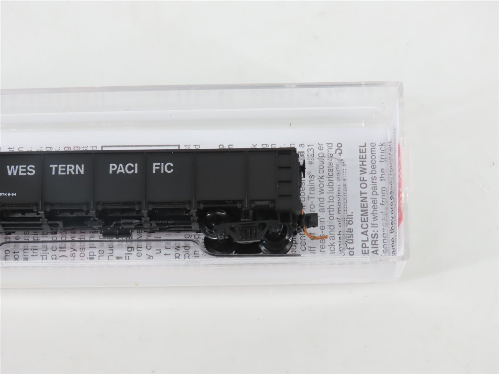 N Scale Micro-Trains MTL 08500031 WP Western Pacific 40' Gondola #9248 w/ Load