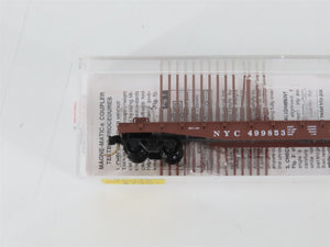 N Scale Micro-Trains MTL 45040 NYC New York Central 50' Flat Car #499853