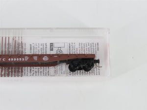 N Scale Micro-Trains MTL 45040 NYC New York Central 50' Flat Car #499853