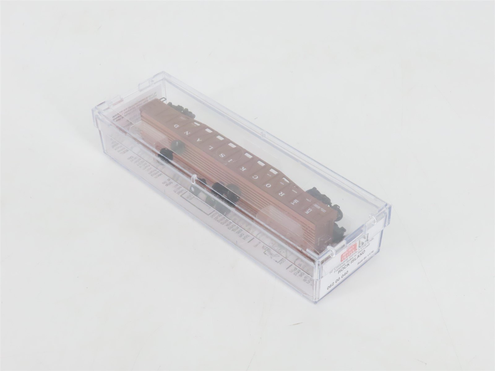 N Scale Micro-Trains MTL 06200040 RI Rock Island 50' Gondola #1176 w/ Load