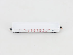 N Scale Micro-Trains MTL 105090 WC Wisconsin Central 50' Gondola #55077