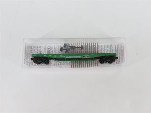 N Scale Micro-Trains MTL 45200 BN Burlington Northern 50' Flat Car #612743