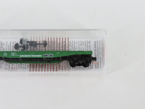 N Scale Micro-Trains MTL 45200 BN Burlington Northern 50' Flat Car #612743