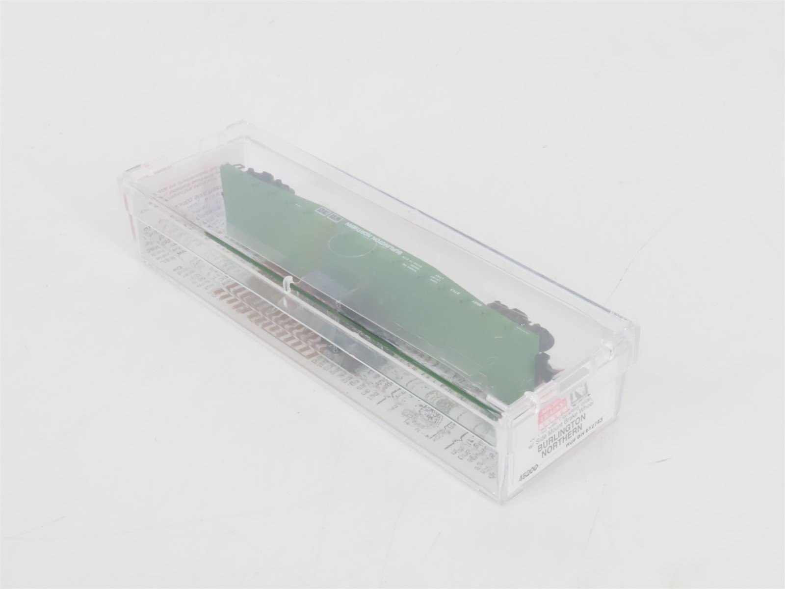 N Scale Micro-Trains MTL 45200 BN Burlington Northern 50' Flat Car #612743