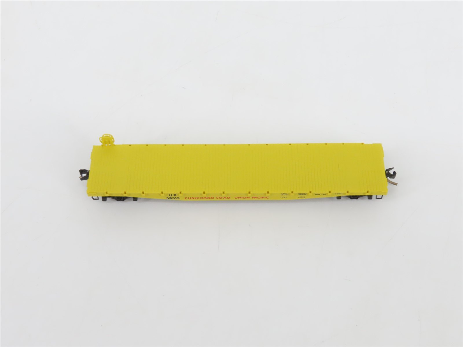 N Micro-Trains MTL 45070 UP Union Pacific 50' Fishbelly Side Flat Car #58315