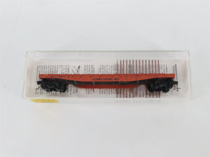 N Scale Micro-Trains MTL 45010 ICG Illinois Central Gulf 50' Flat Car #60615