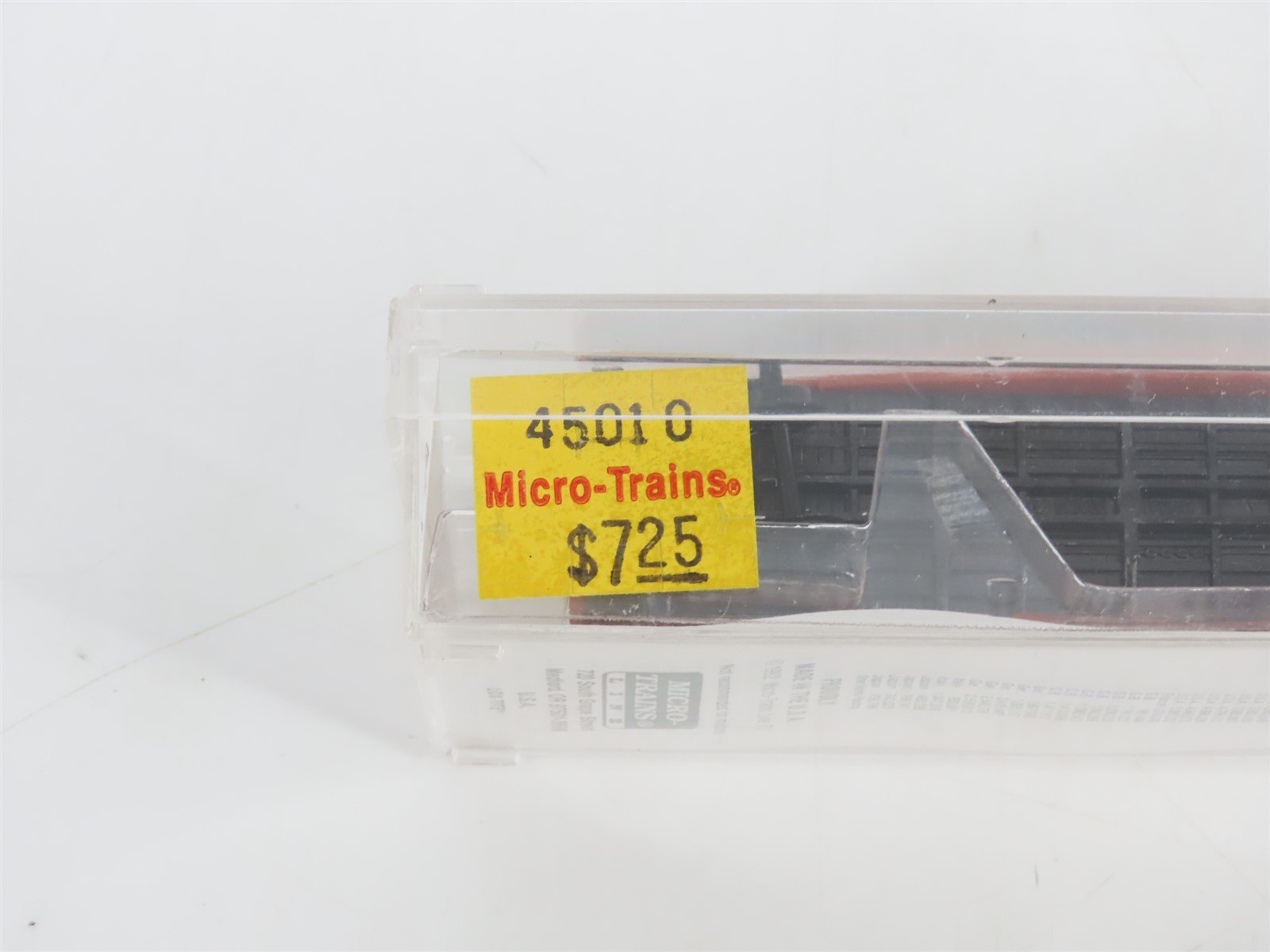 N Scale Micro-Trains MTL 45010 ICG Illinois Central Gulf 50' Flat Car #60615