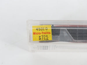 N Scale Micro-Trains MTL 45010 ICG Illinois Central Gulf 50' Flat Car #60615