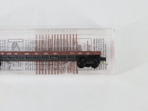 N Micro-Trains MTL 44010 GN Great Northern 50' Straight Side Flat Car #66212