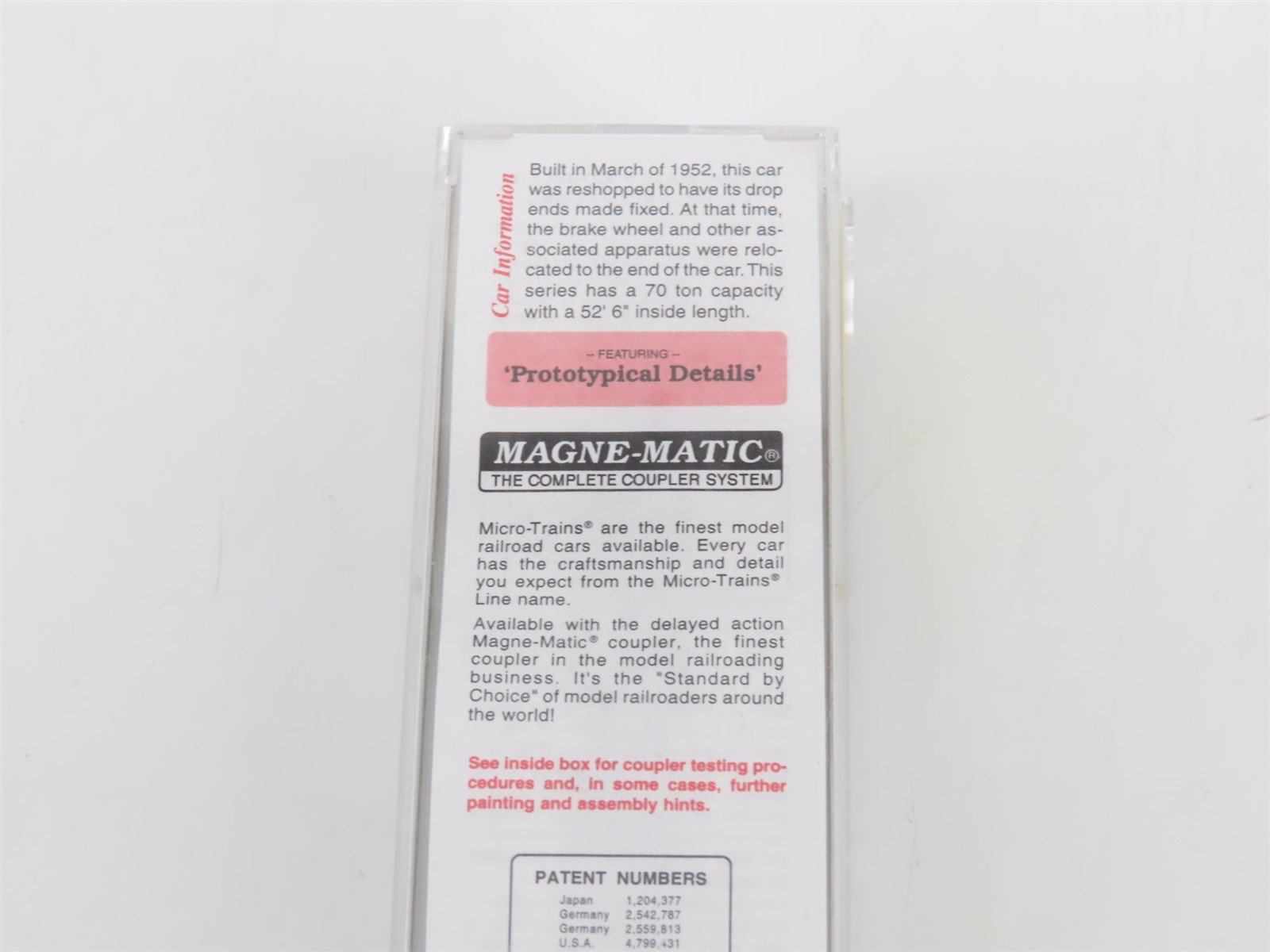 N Scale Micro-Trains MTL 105010 RDG Reading 50' Steel Side Gondola #33266