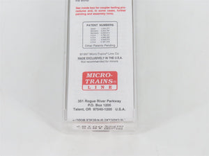 N Scale Micro-Trains MTL 105010 RDG Reading 50' Steel Side Gondola #33266