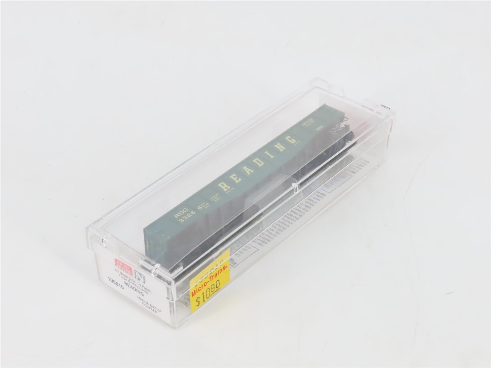 N Scale Micro-Trains MTL 105010 RDG Reading 50' Steel Side Gondola #33266