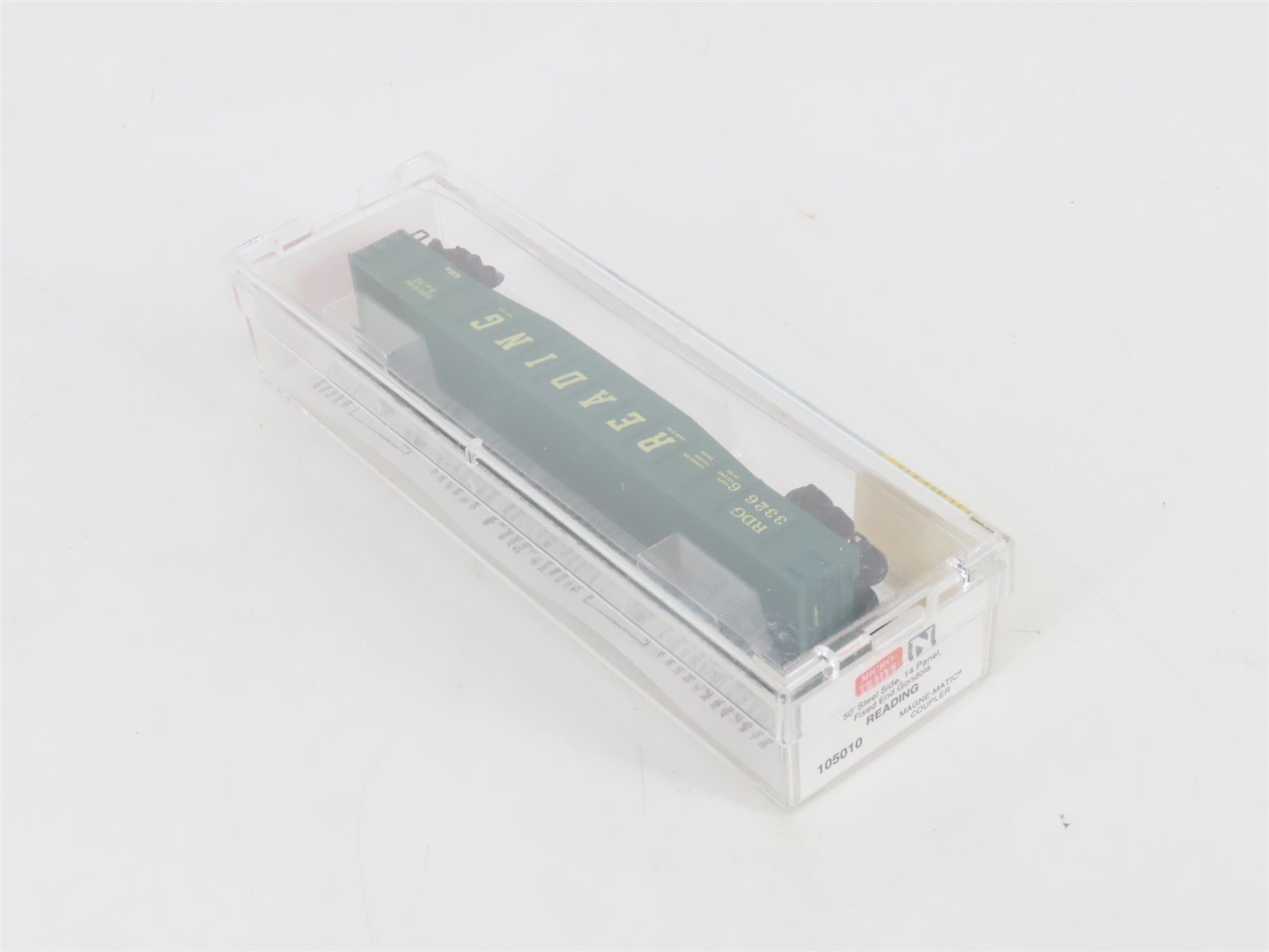 N Scale Micro-Trains MTL 105010 RDG Reading 50' Steel Side Gondola #33266
