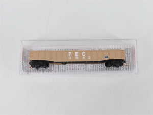 N Micro-Trains MTL 10500516 FEC Florida East Coast 50' Gondola #3842 w/ Load
