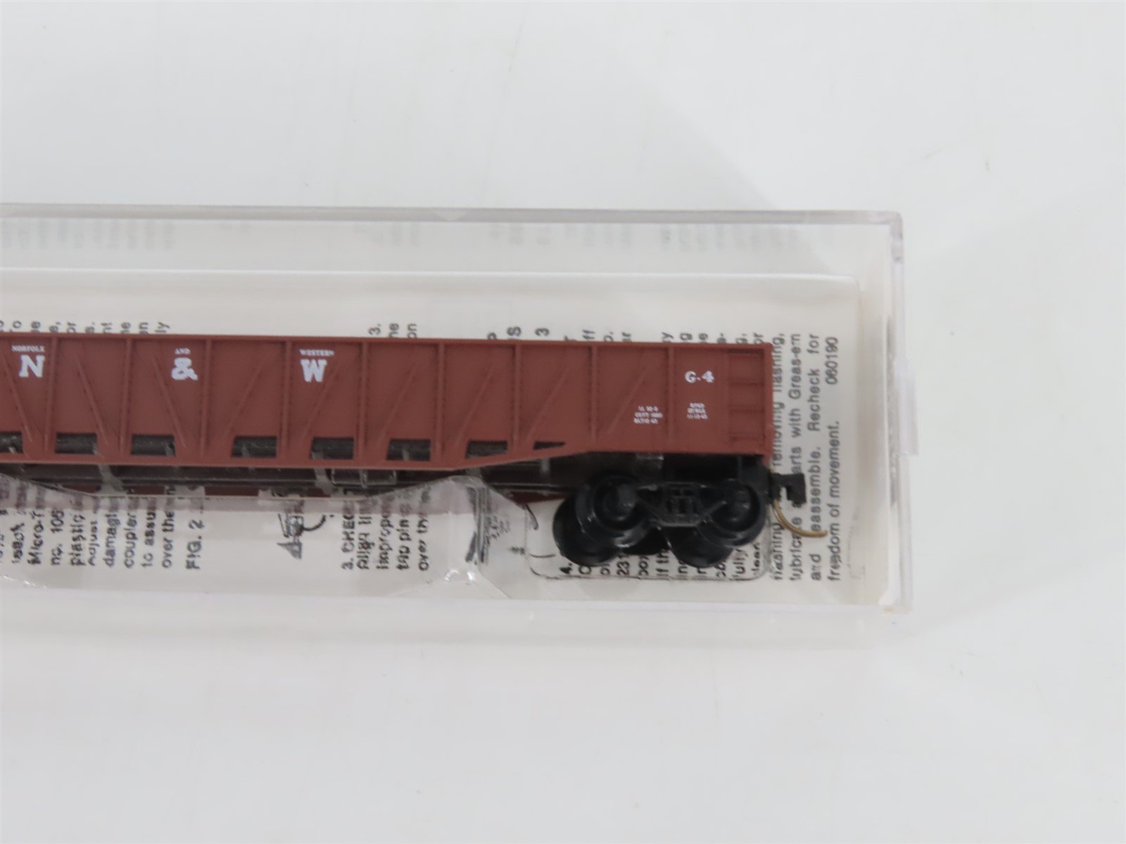 N Scale Micro-Trains MTL 62020 N&W Norfolk & Western 50' Gondola #70699
