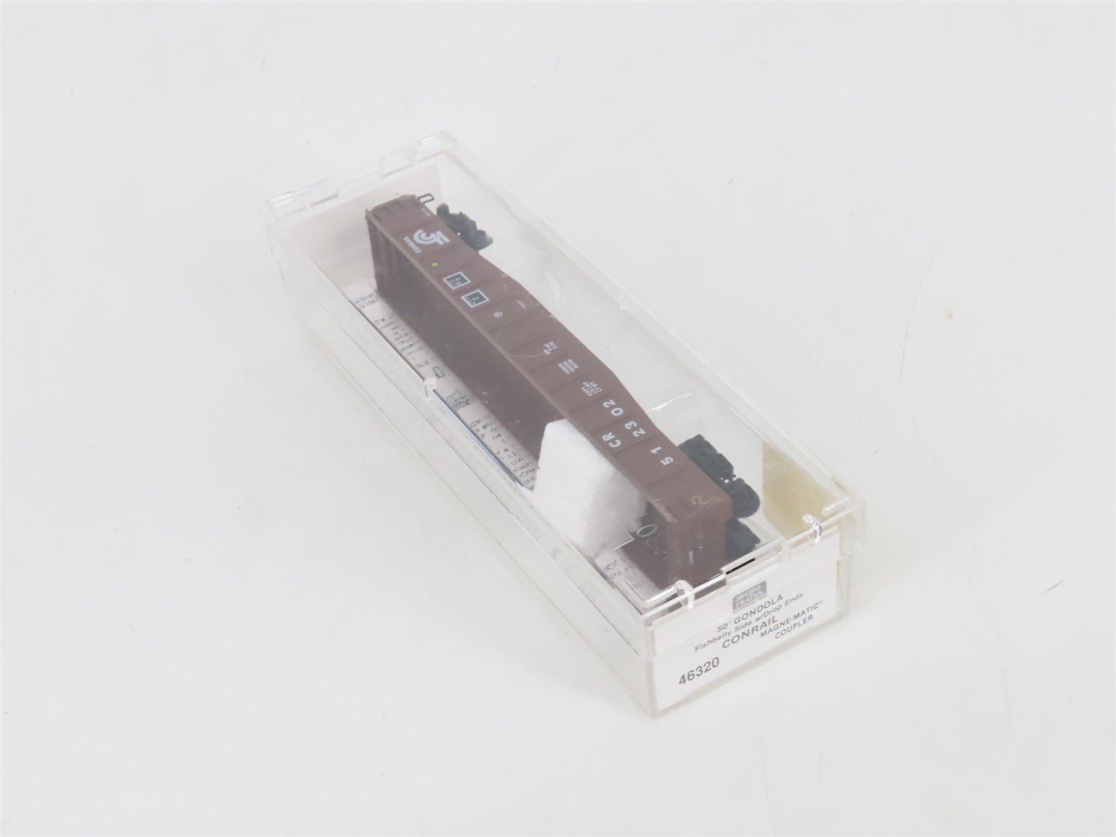 N Scale Micro-Trains MTL 46320 CR Conrail 50' Fishbelly Side Gondola #512302