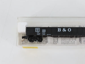 N Micro-Trains MTL 48020 B&O Baltimore & Ohio 50' Straight Side Gondola #557