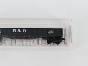 N Micro-Trains MTL 48020 B&O Baltimore & Ohio 50' Straight Side Gondola #557