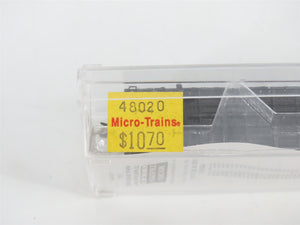 N Micro-Trains MTL 48020 B&O Baltimore & Ohio 50' Straight Side Gondola #557