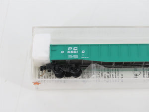 N Scale Micro-Trains MTL 46060 PC Penn Central 50' Fishbelly Side Gondola 365610