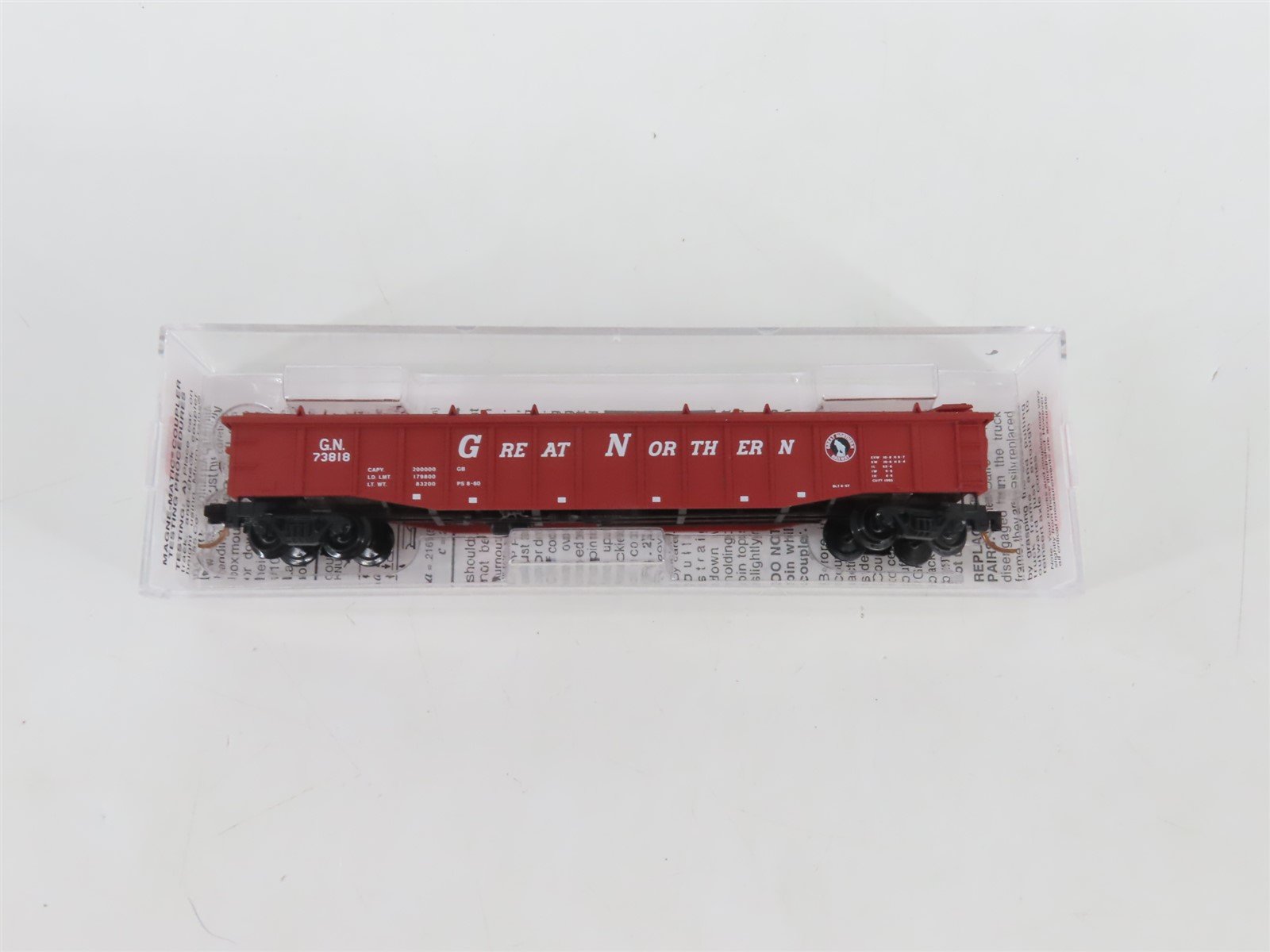 N Scale Micro-Trains MTL 106210 GN Great Northern 50' Gondola #73818