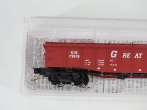 N Scale Micro-Trains MTL 106210 GN Great Northern 50' Gondola #73818