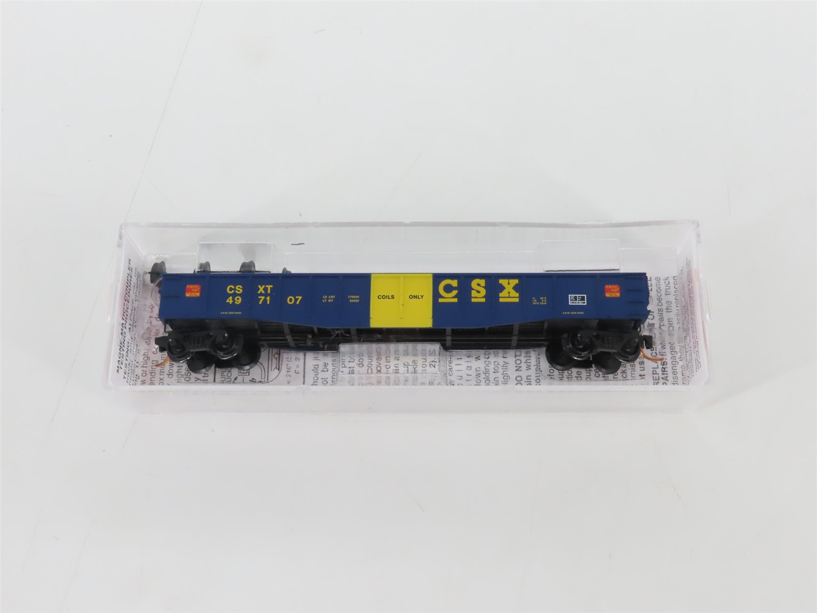 N Scale Micro-Trains MTL 10500120 CSXT CSX Transportation 50' Gondola #497107