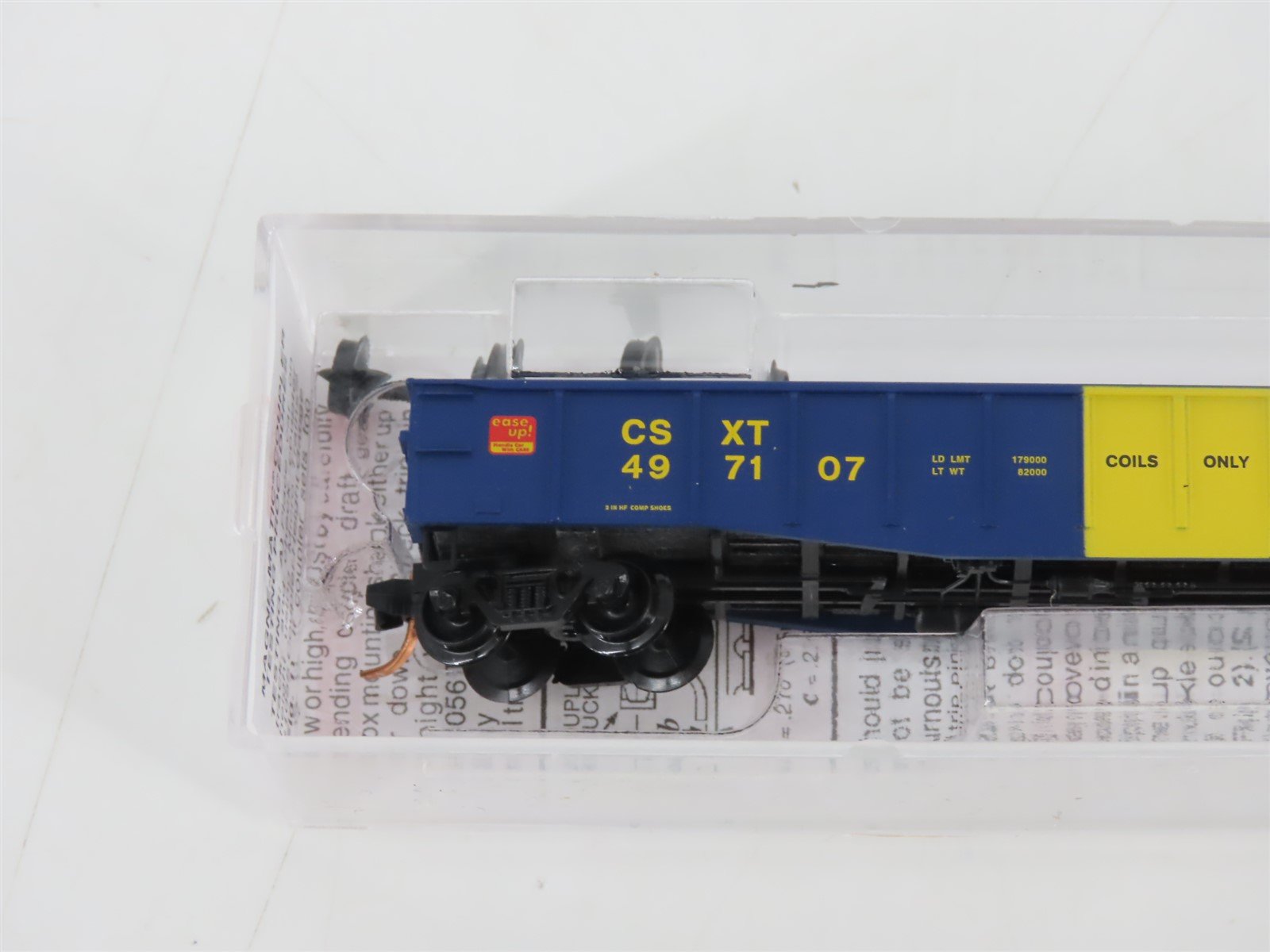 N Scale Micro-Trains MTL 10500120 CSXT CSX Transportation 50' Gondola #497107