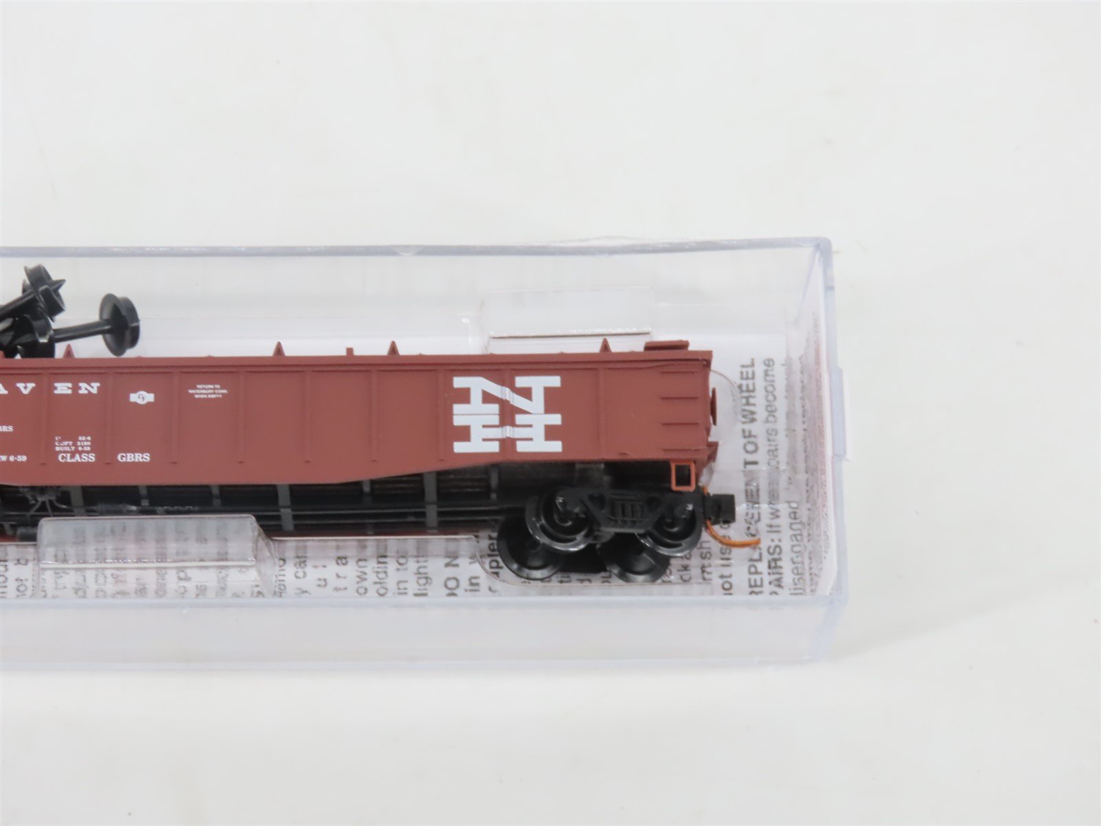 N Scale Micro-Trains MTL 10600010 NH New Haven 50' Low Cover Gondola #62008