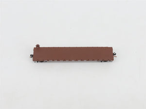 N Scale Micro-Trains MTL 44060 ATSF Santa Fe 50' Straight Side Flat Car #90822