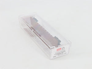 N Scale Micro-Trains MTL 44060 ATSF Santa Fe 50' Straight Side Flat Car #90822