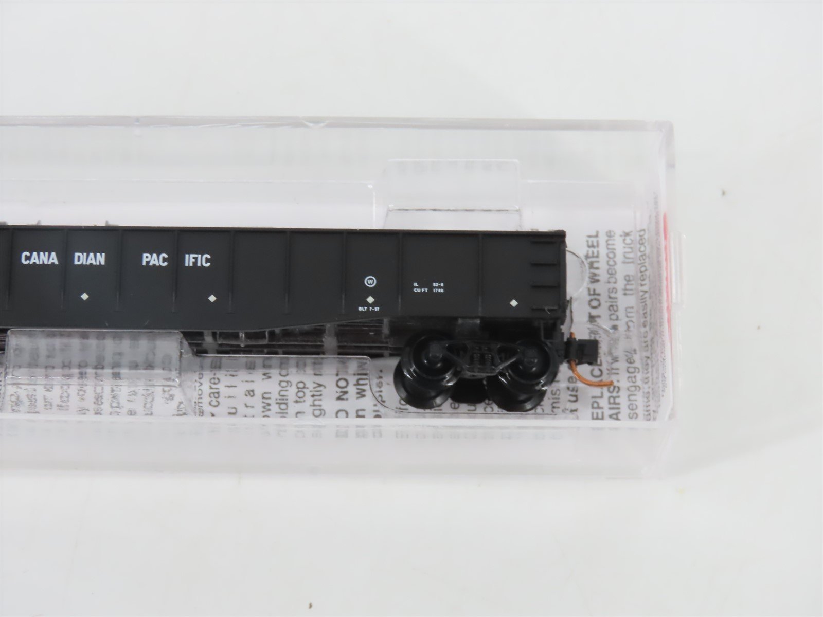 N Micro-Trains MTL 04600290 CP Canadian Pacific 50' Gondola #341998 w/ Tie Load