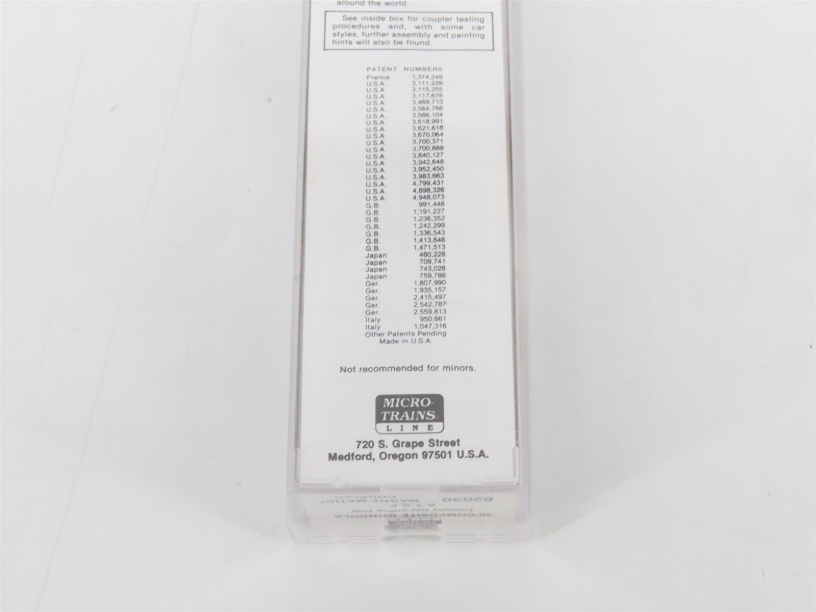 N Scale Micro-Trains MTL 62030 ATSF Santa Fe 50' Gondola w/ Drop Ends #176650