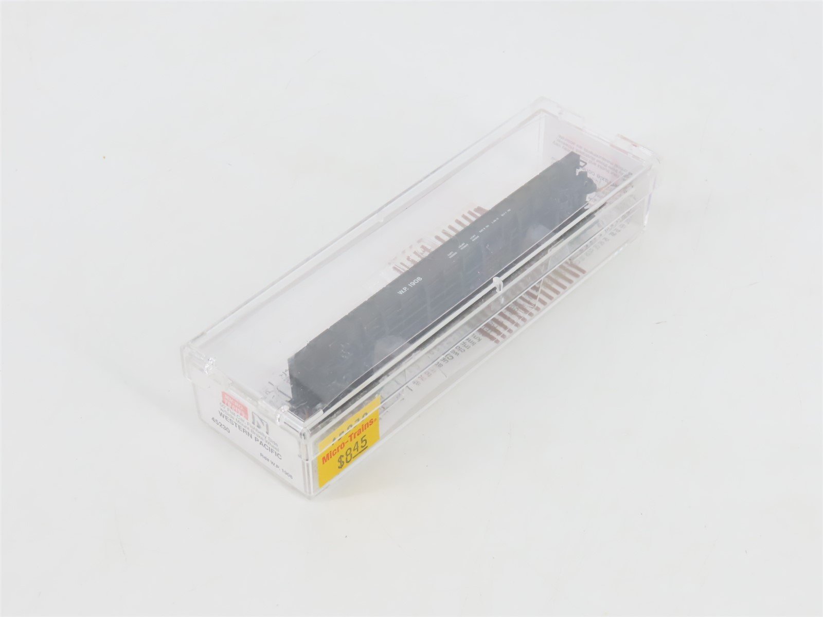 N Micro-Trains MTL 45230 WP Western Pacific 50' Fishbelly Side Flat Car #1908