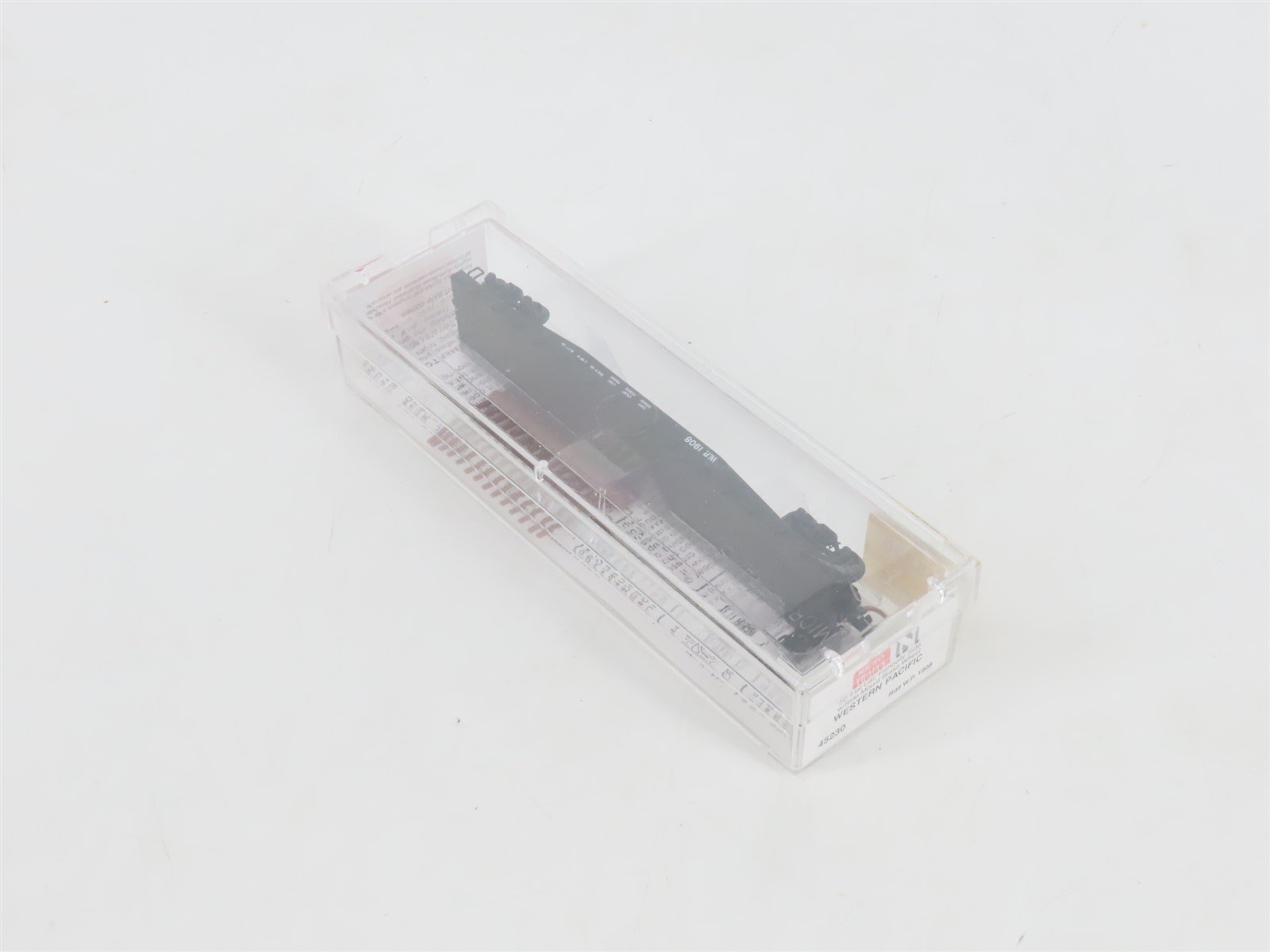 N Micro-Trains MTL 45230 WP Western Pacific 50' Fishbelly Side Flat Car #1908