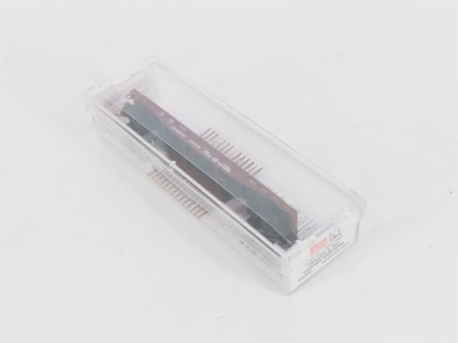 N Micro-Trains MTL 45060 D&RGW Rio Grande 50' Fishbelly Side Flat Car #23019